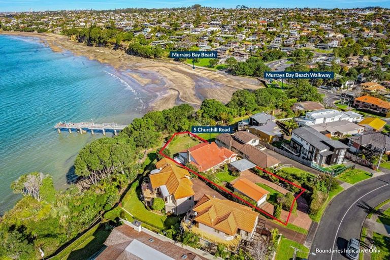 Photo of property in 5 Churchill Road, Murrays Bay, Auckland, 0630