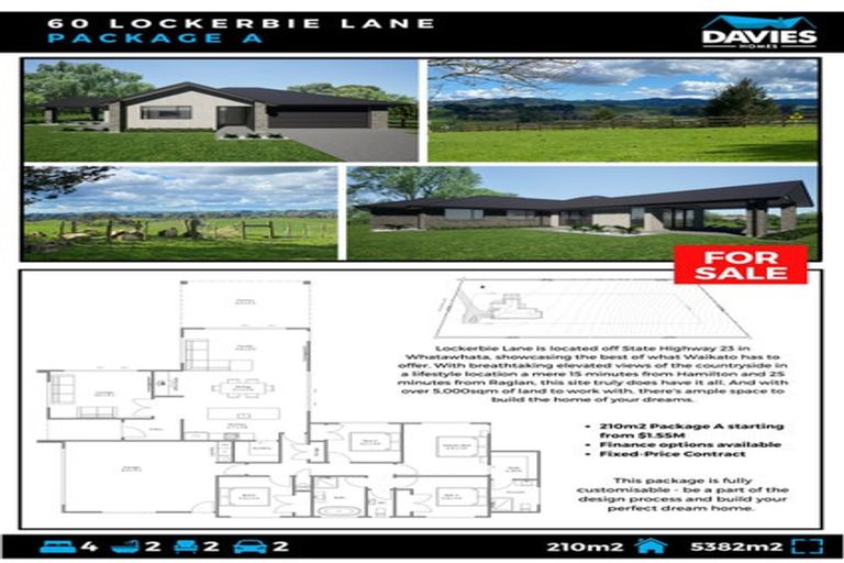 Photo of property in 60 Lockerbie Lane, Whatawhata, Hamilton, 3289