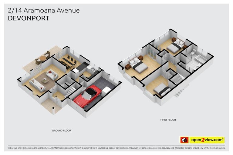 Photo of property in 2/14 Aramoana Avenue, Devonport, Auckland, 0624