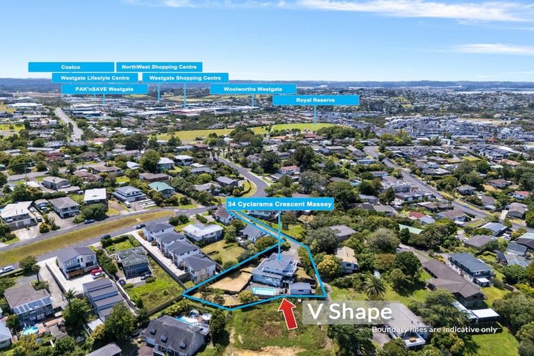 Photo of property in 34 Cyclarama Crescent, Massey, Auckland, 0614