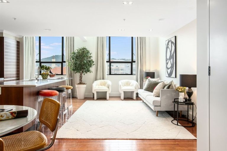 Photo of property in Augusta Apartments, 16/254 Willis Street, Te Aro, Wellington, 6011