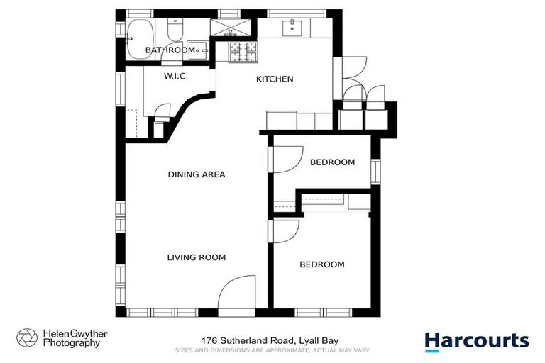 Photo of property in 176 Sutherland Road, Lyall Bay, Wellington, 6022