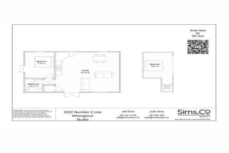 Photo of property in 1022 No 2 Line, Fordell, Whanganui, 4572