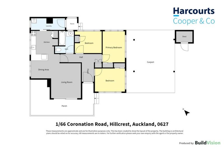 Photo of property in 1/66 Coronation Road, Hillcrest, Auckland, 0627
