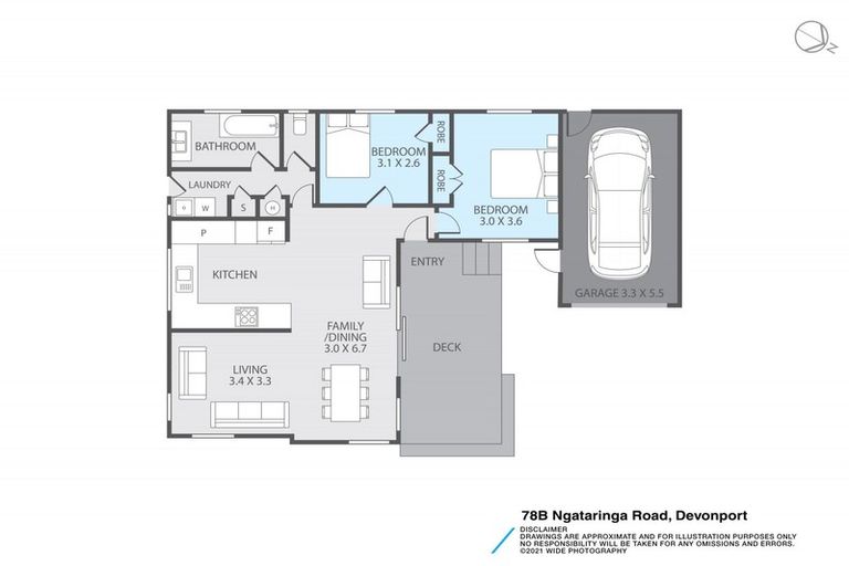 Photo of property in 2/78 Ngataringa Road, Devonport, Auckland, 0624