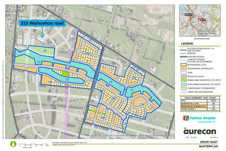 Photo of property in 215 Waihoehoe Road, Drury, 2577