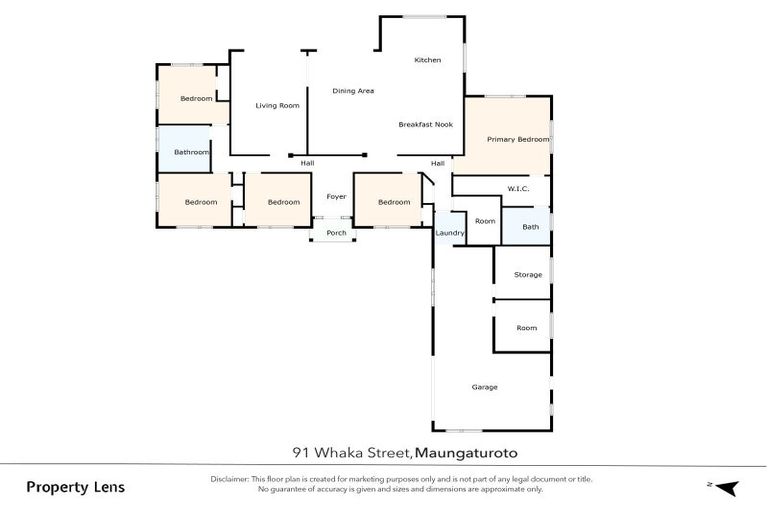 Photo of property in 91 Whaka Street, Maungaturoto, 0520