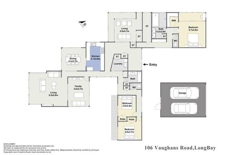 Photo of property in 106 Vaughans Road, Long Bay, Albany, 0792