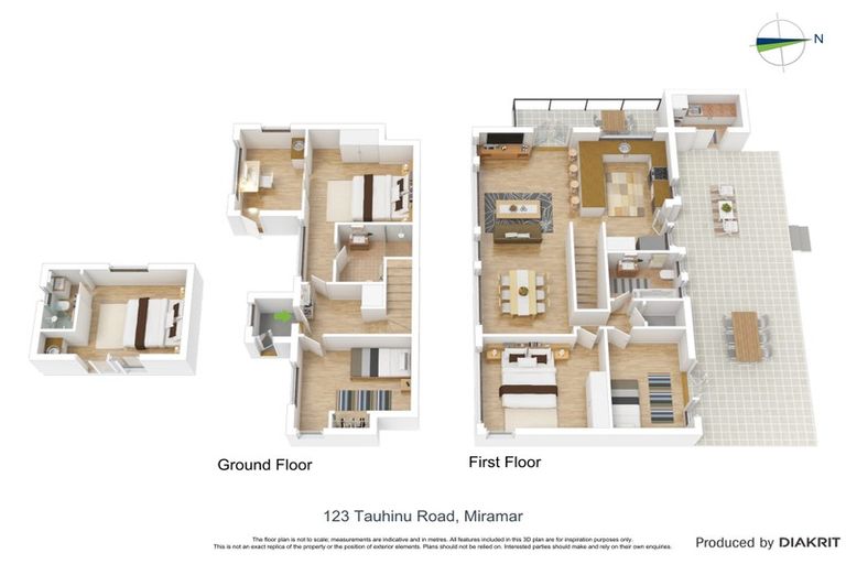 Photo of property in 123 Tauhinu Road, Miramar, Wellington, 6022