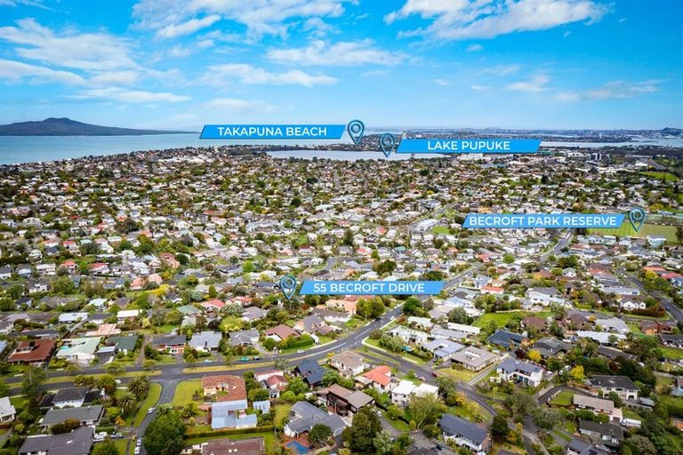 Photo of property in 55 Becroft Drive, Forrest Hill, Auckland, 0620