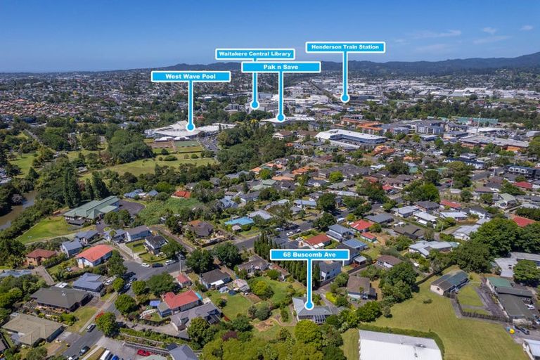 Photo of property in 68 Buscomb Avenue, Henderson, Auckland, 0610