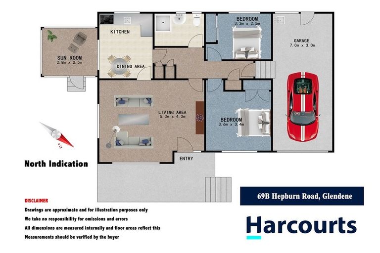 Photo of property in 2/69 Hepburn Road, Glendene, Auckland, 0602