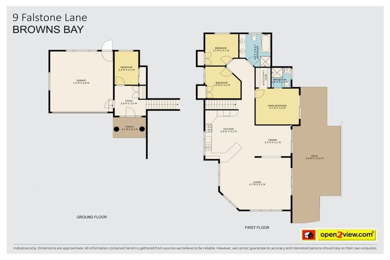 Photo of property in 9 Falstone Lane, Browns Bay, Auckland, 0630