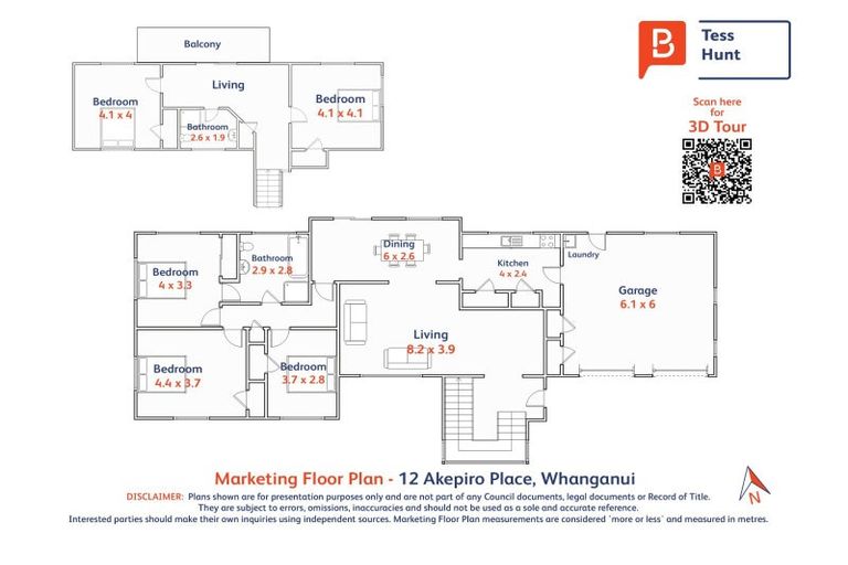 Photo of property in 12 Akepiro Place, Tawhero, Whanganui, 4501