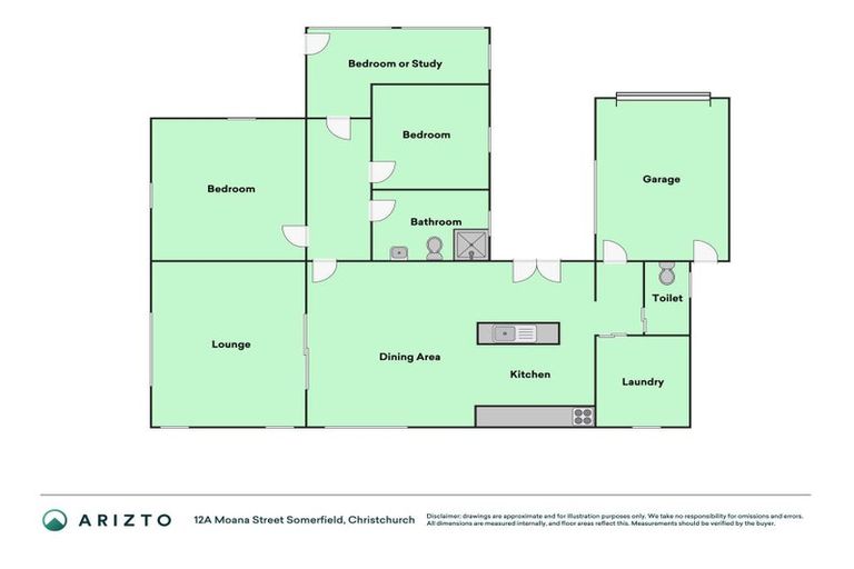 Photo of property in 1/12 Moana Street, Somerfield, Christchurch, 8024