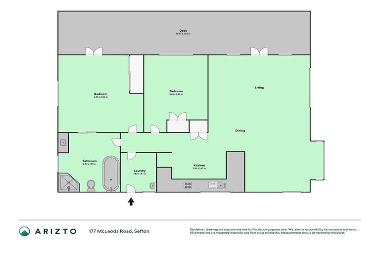 Photo of property in 177 Mcleods Road, Sefton, Rangiora, 7477