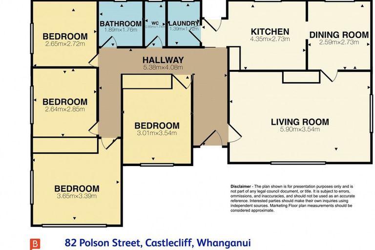 Photo of property in 82 Polson Street, Castlecliff, Whanganui, 4501