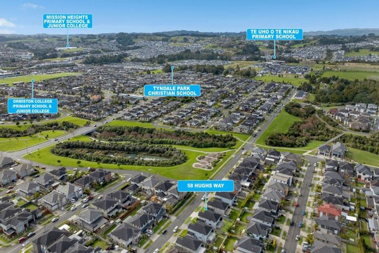 Photo of property in 58 Hughs Way, Flat Bush, Auckland, 2019