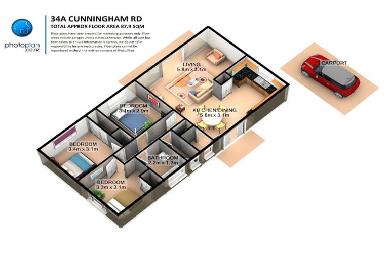 Photo of property in 34a Cunningham Road, Beerescourt, Hamilton, 3200