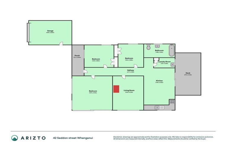 Photo of property in 42 Seddon Street, Aramoho, Whanganui, 4500