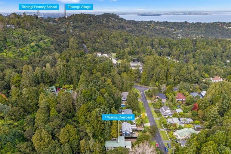 Photo of property in 7 Waima Crescent, Titirangi, Auckland, 0604