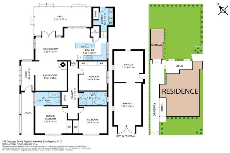 Photo of property in 141 Georges Drive, Napier South, Napier, 4110