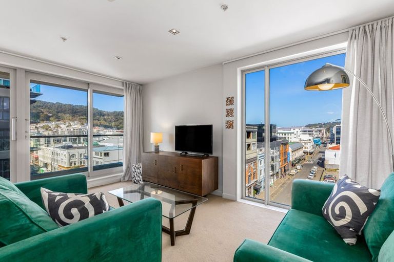 Photo of property in Monument Apartments, 7i/245 Wakefield Street, Te Aro, Wellington, 6011