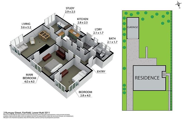 Photo of property in 2 Rumgay Street, Fairfield, Lower Hutt, 5011