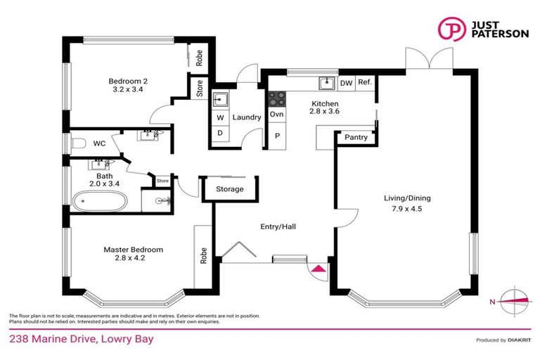 Photo of property in 238 Marine Drive, Lowry Bay, Lower Hutt, 5013