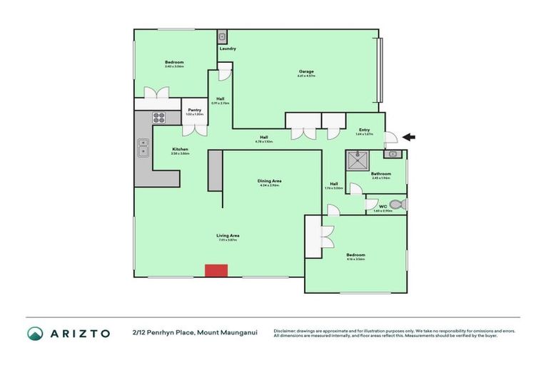 Photo of property in 2/12 Penrhyn Place, Mount Maunganui, 3116