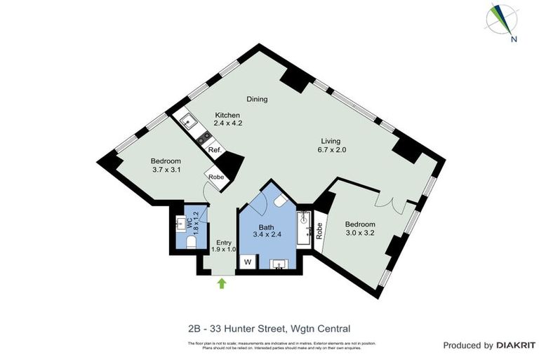 Photo of property in Quest Wellington Serviced Apart, 2/33b Hunter Street, Wellington Central, Wellington, 6011