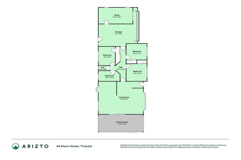 Photo of property in 44 Nixon Street, Tinwald, Ashburton, 7700
