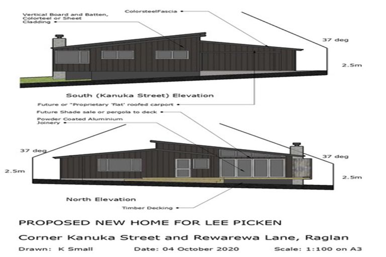 Photo of property in 4 Kanuka Street, Raglan, 3225