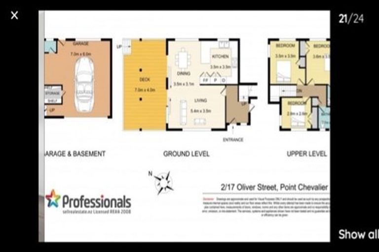 Photo of property in 2/17 Oliver Street, Point Chevalier, Auckland, 1022