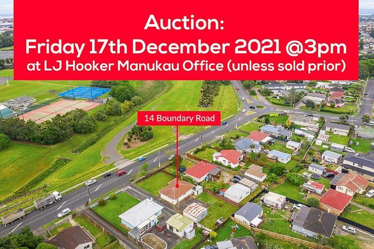 Photo of property in 14 Boundary Road, Clover Park, Auckland, 2019