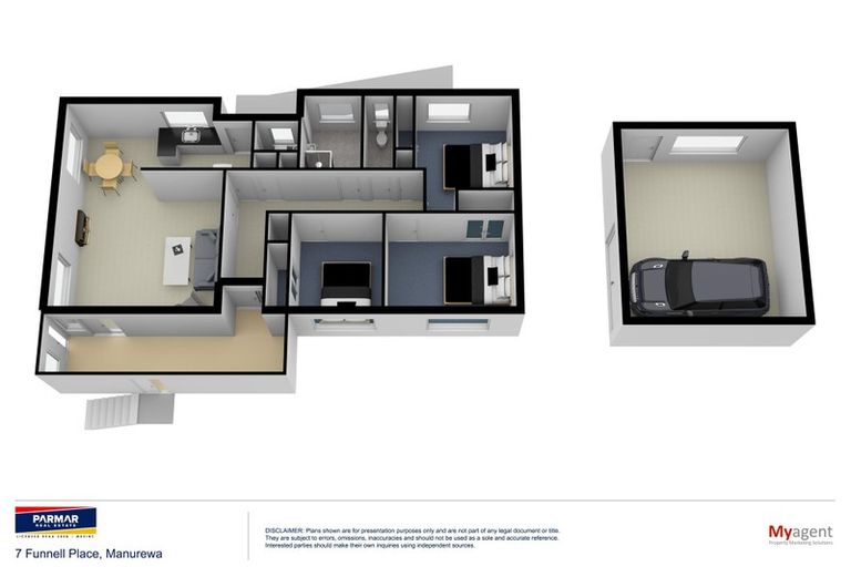 Photo of property in 7 Funnell Place, Manurewa, Auckland, 2102