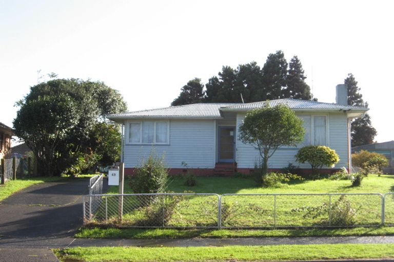 Photo of property in 43 Tyrone Street, Otara, Auckland, 2023