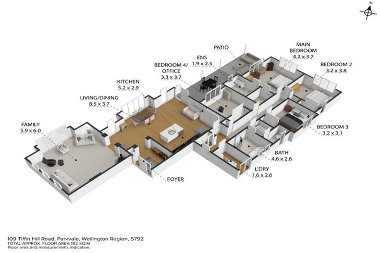 Photo of property in 109 Tiffin Hill Road, Parkvale, Carterton, 5792