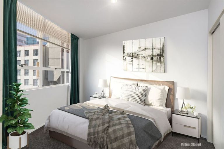 Photo of property in Hume House, 9/152 The Terrace, Wellington Central, Wellington, 6011