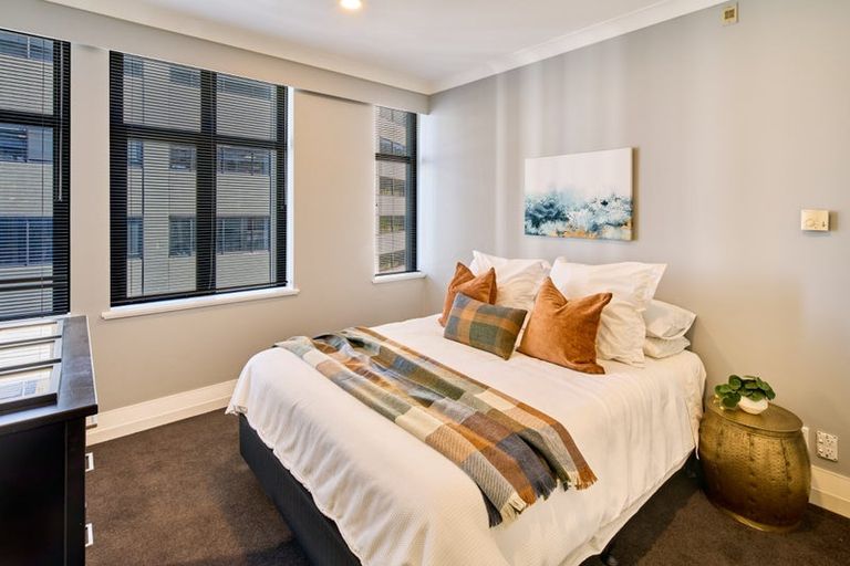 Photo of property in Kelvin House, 8c/16 The Terrace, Wellington Central, Wellington, 6011