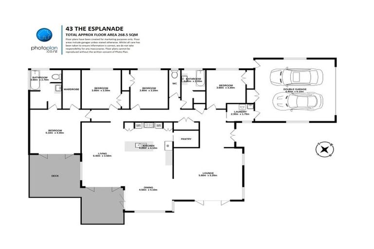 Photo of property in 43 The Esplanade, Huntington, Hamilton, 3210