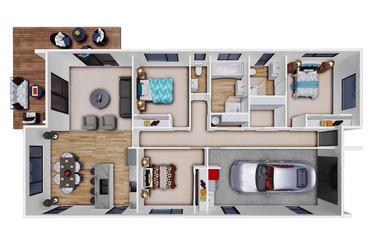 Photo of property in 56 Metoriti Crescent, Karaka, 2124