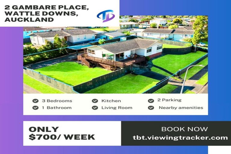 Photo of property in 2 Gambare Place, Wattle Downs, Auckland, 2103