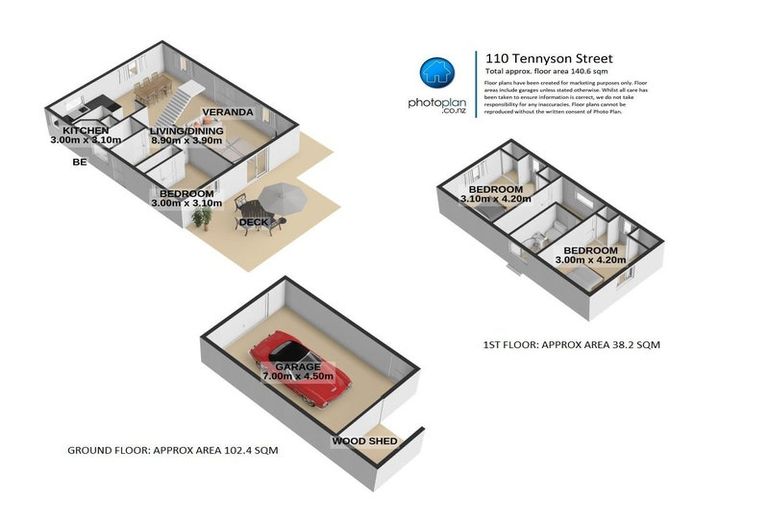 Photo of property in 110 Tennyson Street, Leamington, Cambridge, 3432