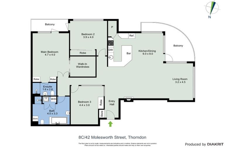 Photo of property in Kate Sheppard Apartments, 8c/42 Molesworth Street, Thorndon, Wellington, 6011