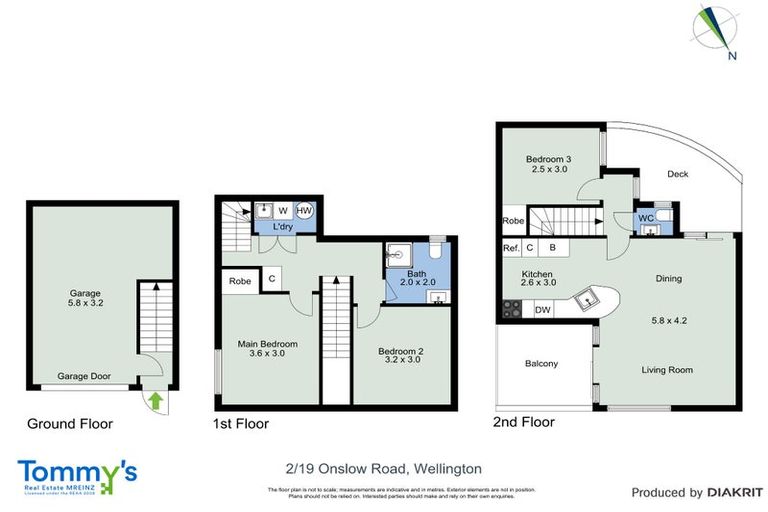 Photo of property in 2/19 Onslow Road, Khandallah, Wellington, 6035