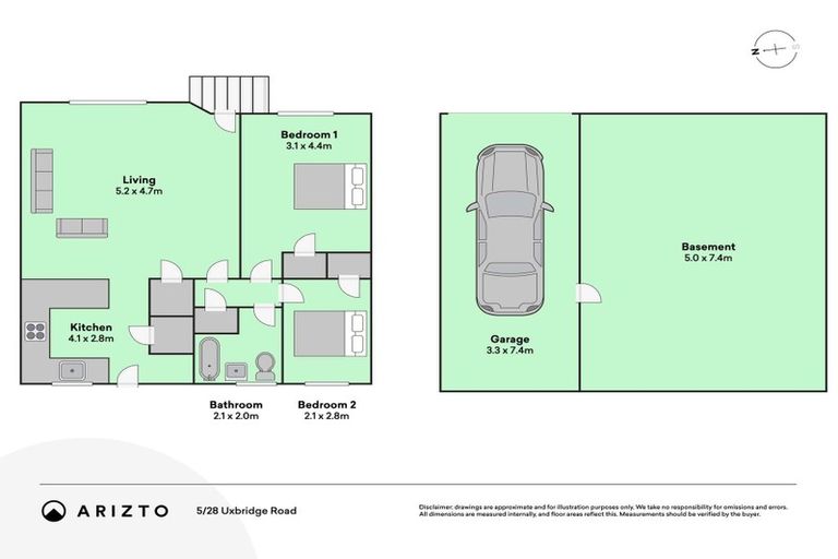 Photo of property in 5/28 Uxbridge Road, Mellons Bay, Auckland, 2014