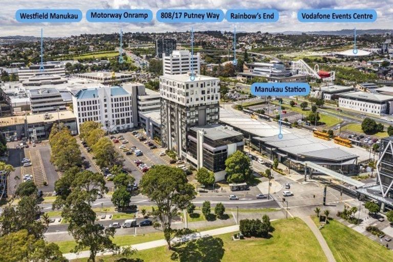 Photo of property in Twin Towers, 808/17 Putney Way, Manukau, Auckland, 2104