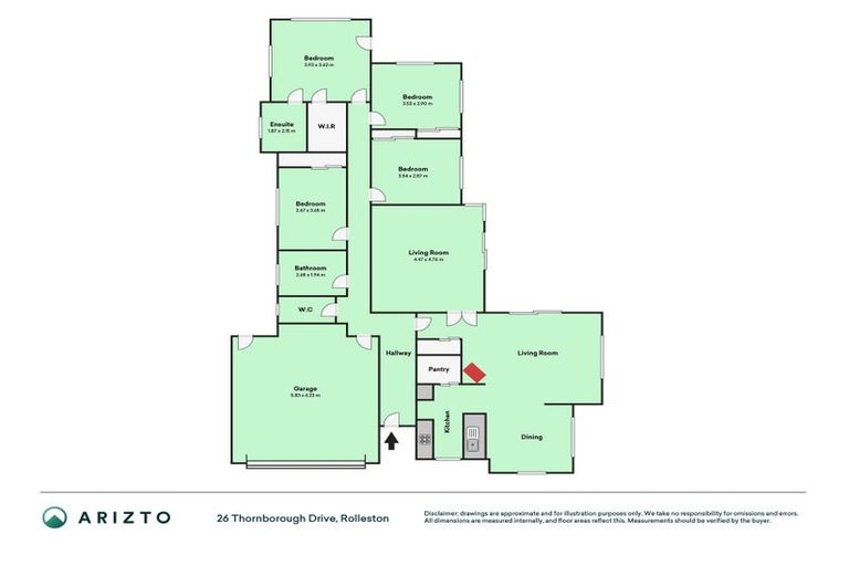 Photo of property in 26 Thornborough Drive, Rolleston, 7615