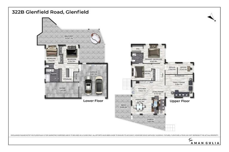 Photo of property in 322b Glenfield Road, Glenfield, Auckland, 0629